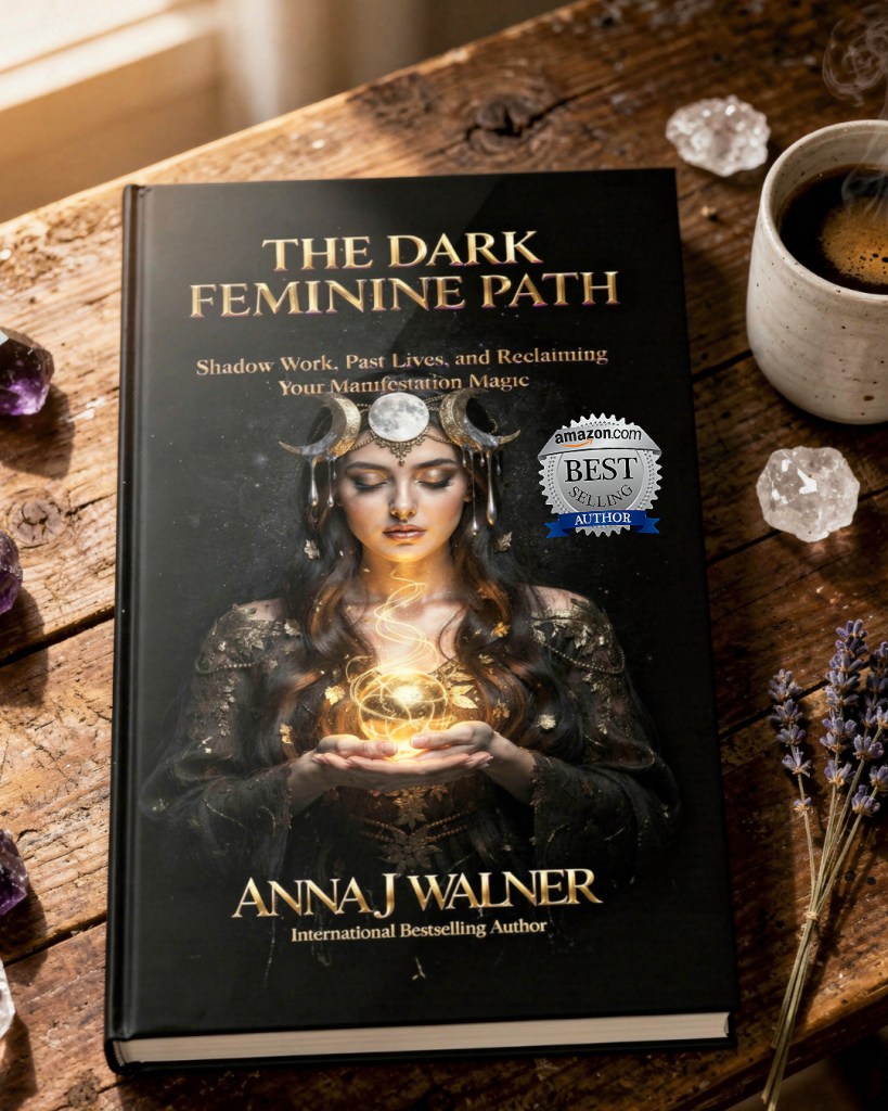 Dark Feminine Goddess, Anna J Walner, International Bestseller, The Secret Manifestation, Secrets of Manifestation, Anna J Walner, Lilith, Hekate, Hecate, Kali, Morrigan, Dark Goddess Worship, Jungian Shadow, Junguan Psychology.
